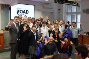 Přijetí sportovců hejtmankou Středočeského kraje