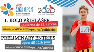 Přihlášky na Emil Open 2020 otevřeny
