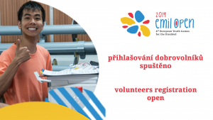 Otevřeli jsme přihlášky pro dobrovolníky