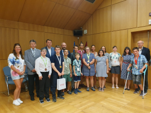 Přijetí sportovců hejtmanem Libereckého kraje